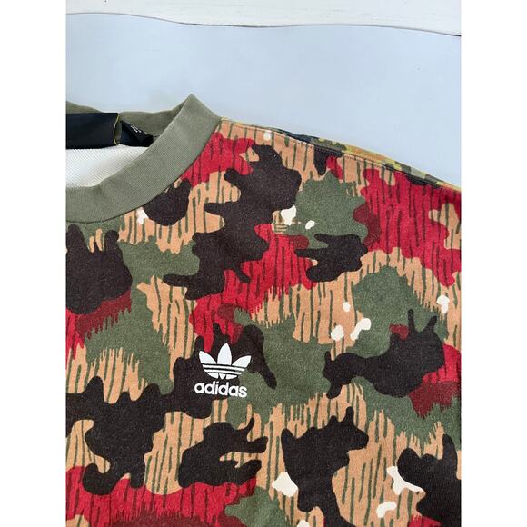 Adidas Sweatshirt Mens XL  Pharrell Williams Camo Print Crewneck - Picture 14 of 16